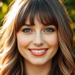 bangs for round faces