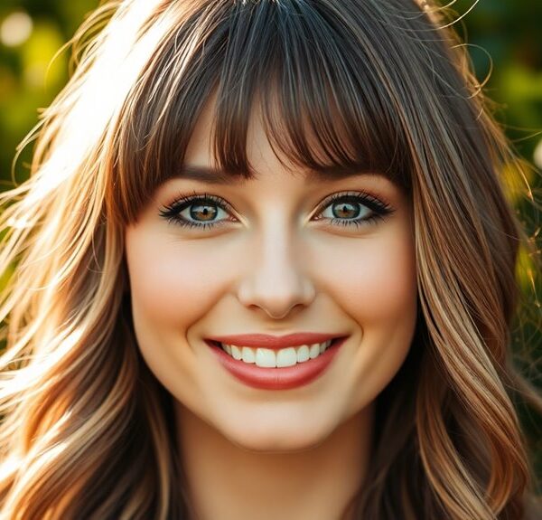 bangs for round faces