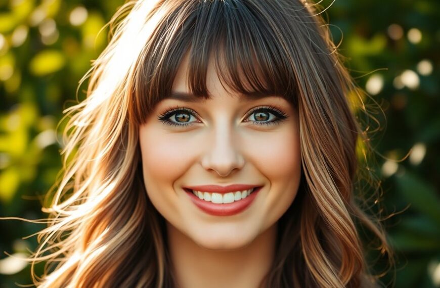 bangs for round faces