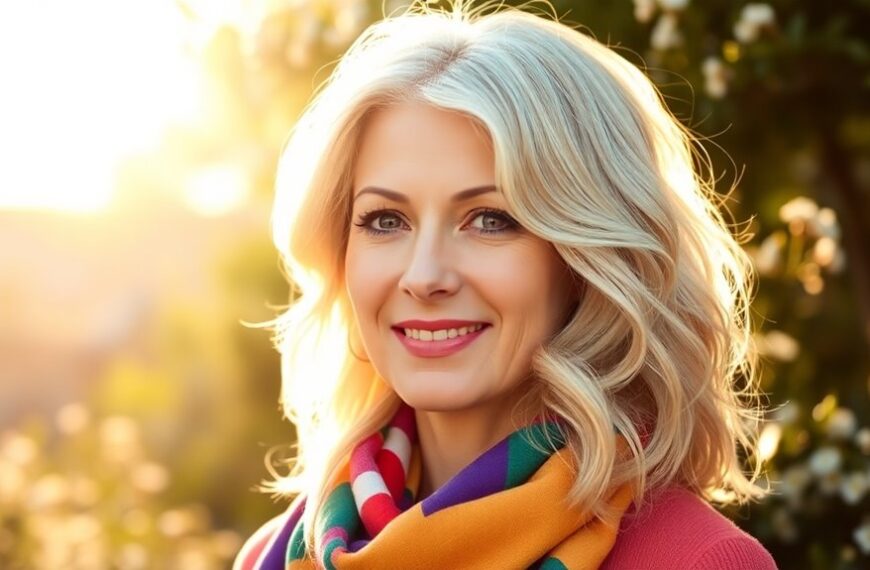 blonde hair ideas for seniors