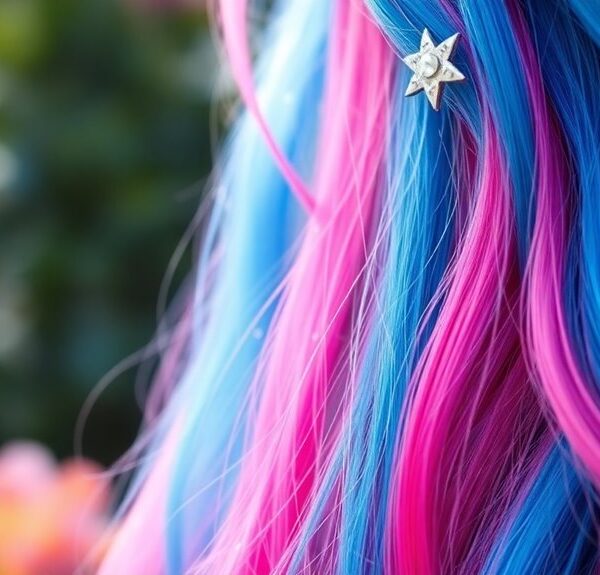 bold and colorful hairstyles