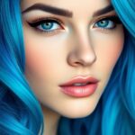 bold blue hair inspiration