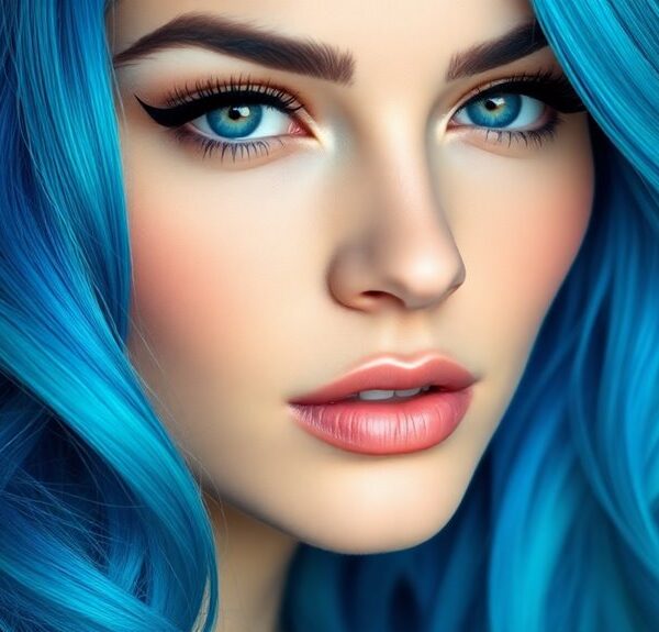 bold blue hair inspiration