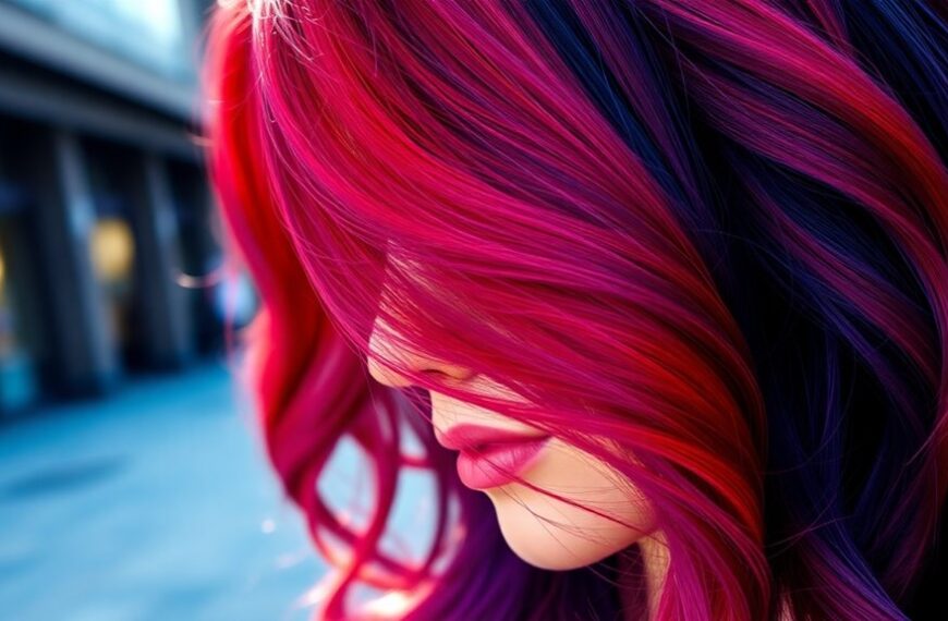 bold ombre for black hair