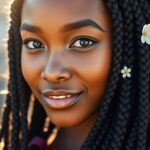 braids for round faces