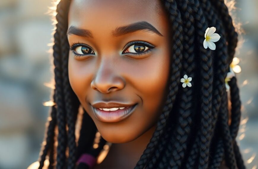 braids for round faces
