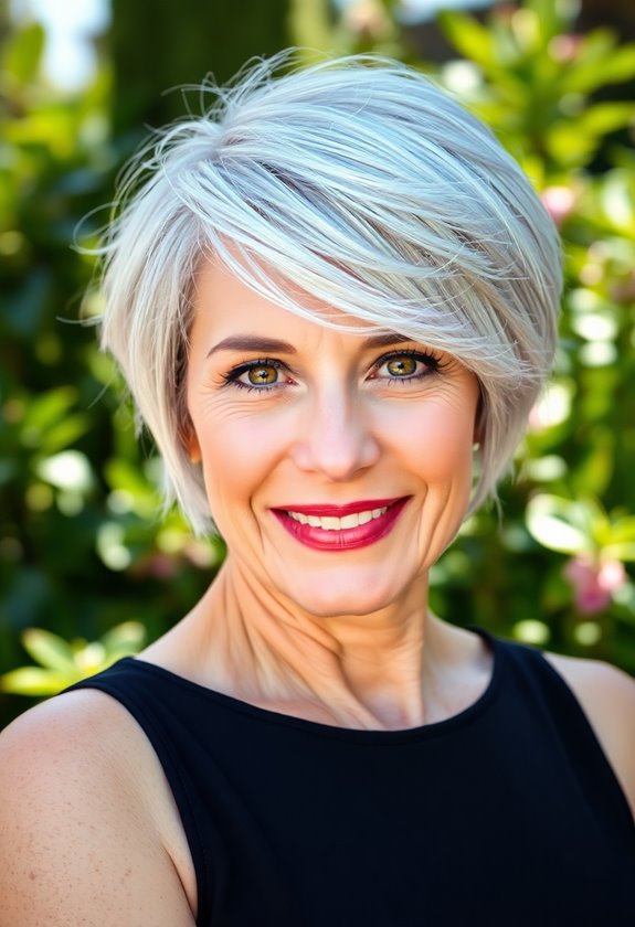 chic pixie haircut style