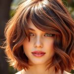 chic short brown hairstyles
