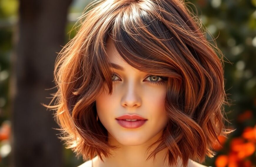chic short brown hairstyles