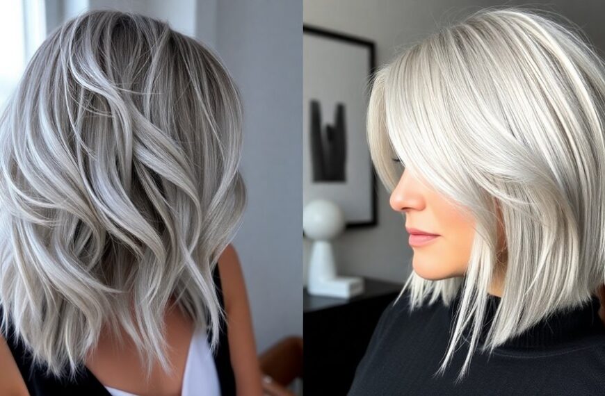 chic silver hair inspiration