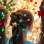 creative holiday hair ideas