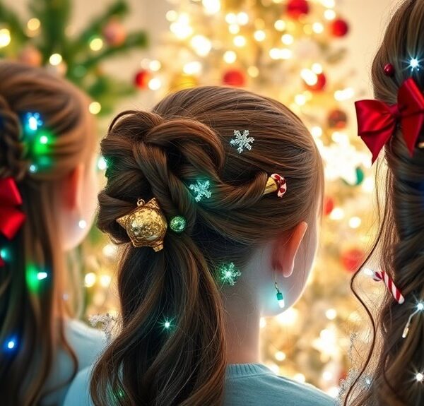 creative holiday hair ideas