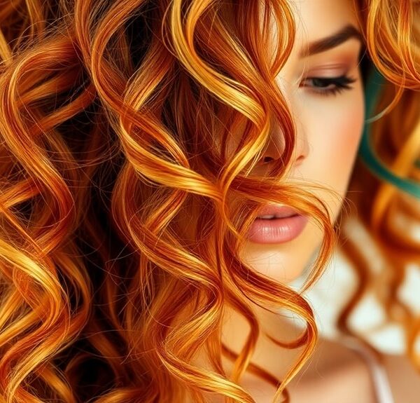 curly hair color ideas