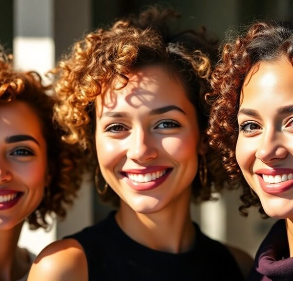 curly hairstyles for round faces