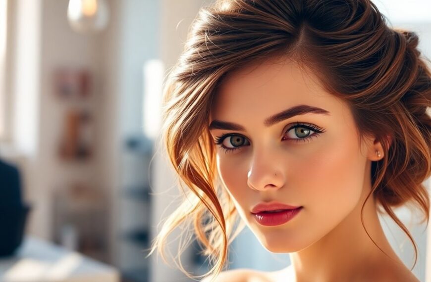 effortless medium hair updos