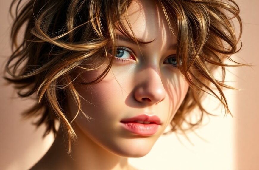 effortless short messy hairstyles