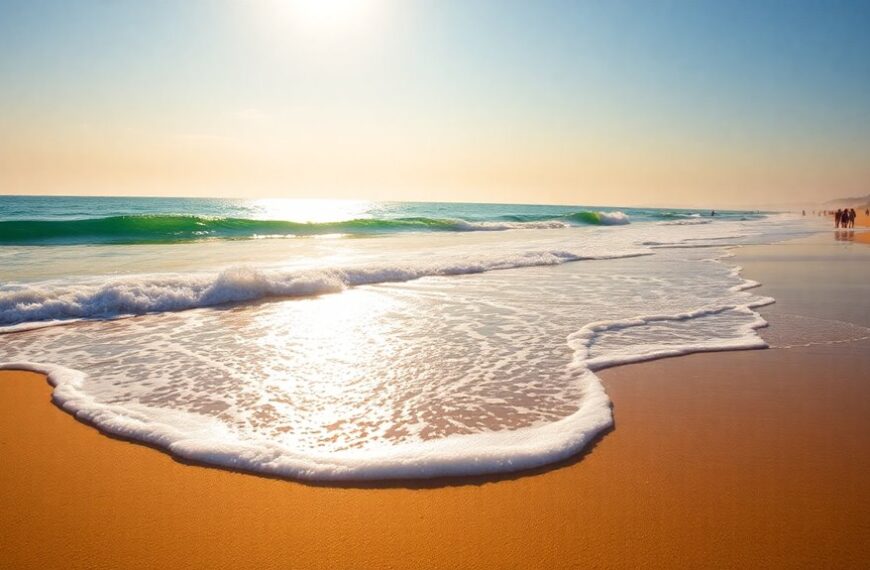 effortless summer beach waves