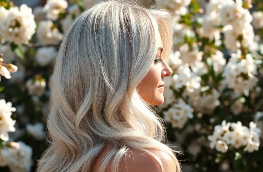 elegant long hairstyles for seniors