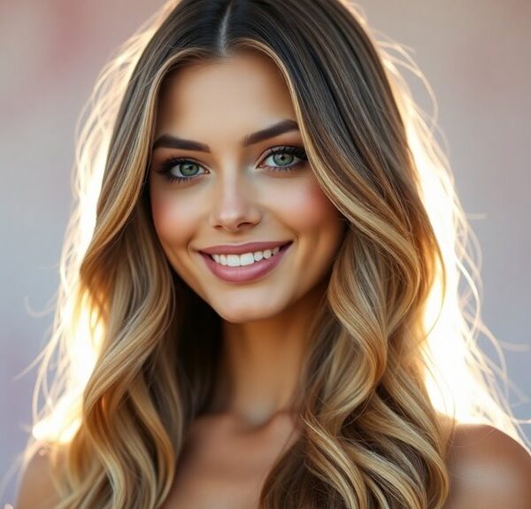 19 Elegant Long Hairstyles for Round Faces to&hellip;