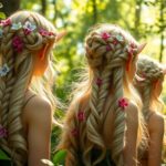 enchanted elf hairstyle inspiration