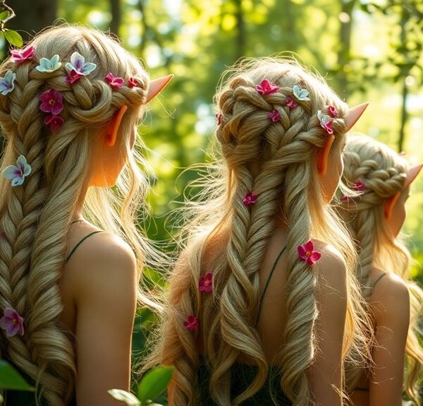 enchanted elf hairstyle inspiration