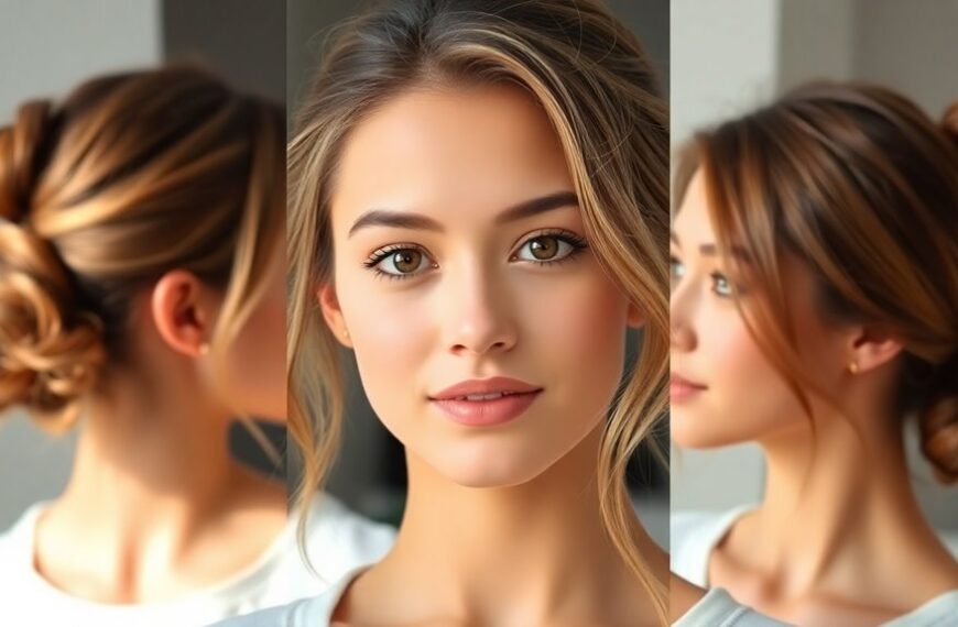 everyday hairstyles for round faces