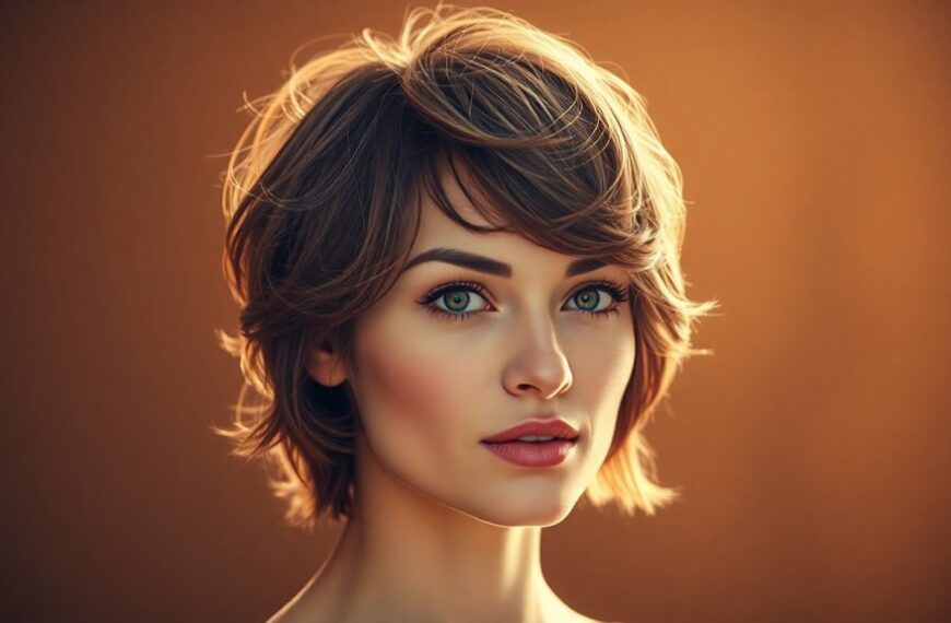 flattering short haircuts oval