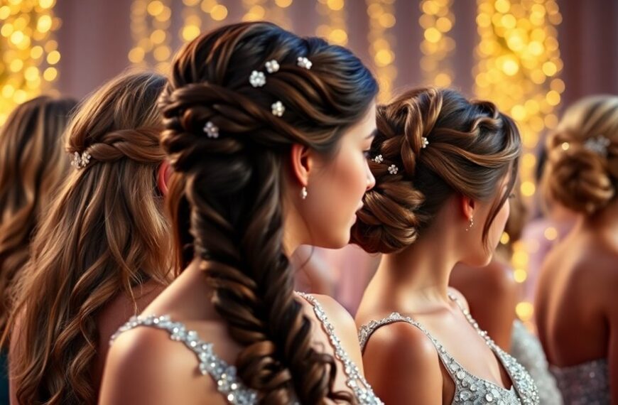 glamorous prom hairstyle ideas