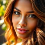 gorgeous hair colors for olive