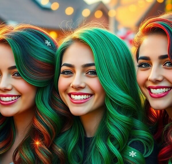 joyful holiday hairstyles collection