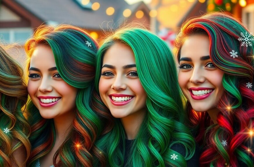 joyful holiday hairstyles collection