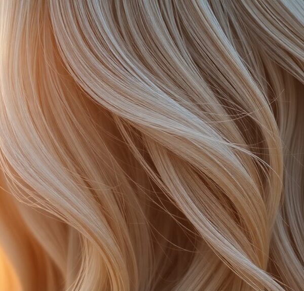 platinum blonde glam highlights