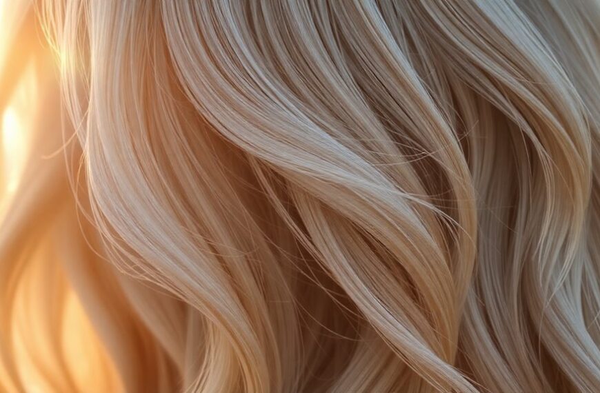 platinum blonde glam highlights