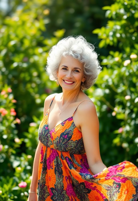 playful curly pixie hair