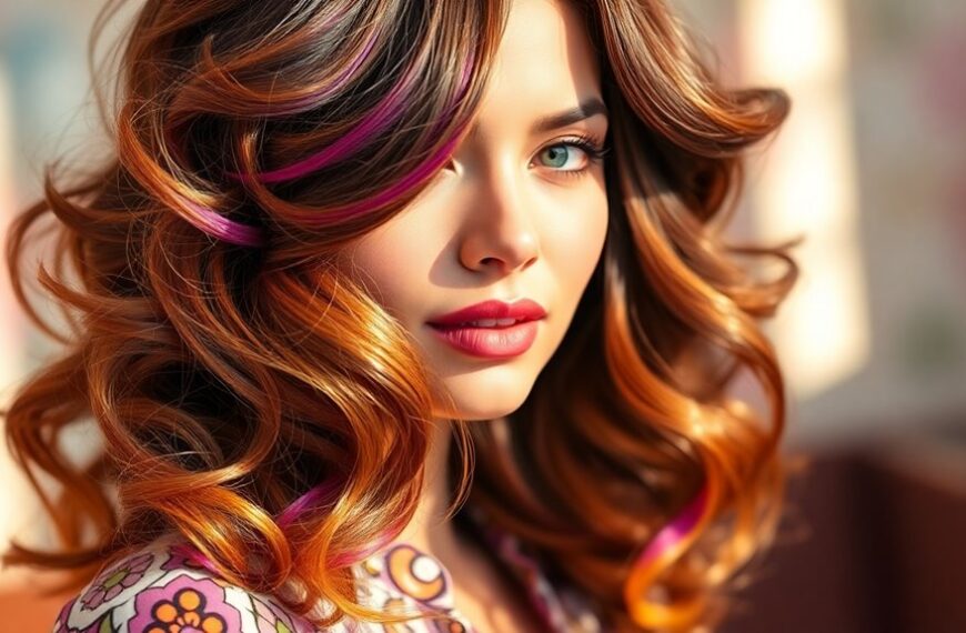 retro chunky highlights ideas