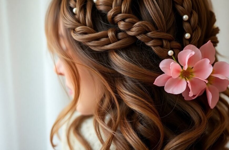 romantic medium hair ideas