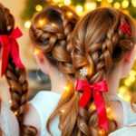 sparkling christmas hairstyle ideas