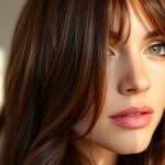 stylish curtain bangs hairstyles