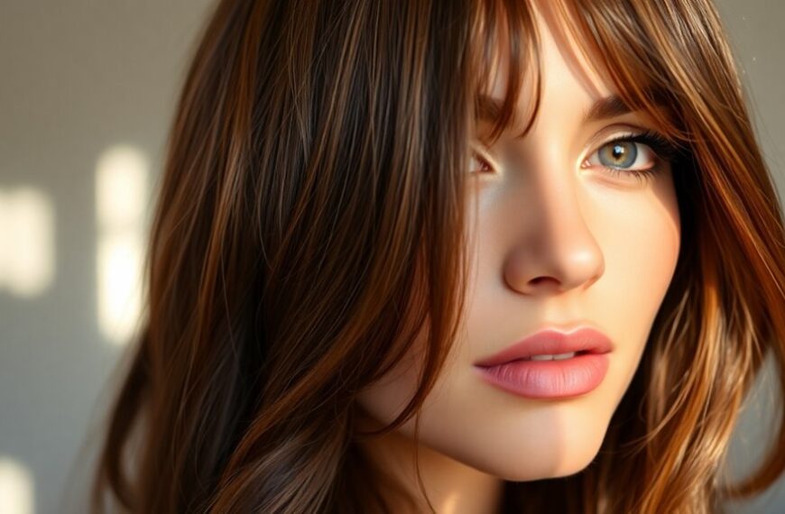 stylish curtain bangs hairstyles