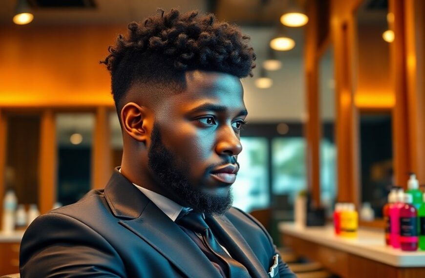 stylish haircuts for black men