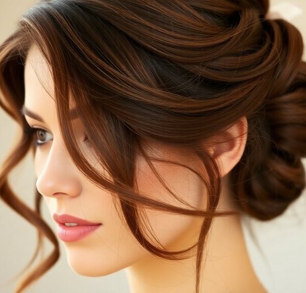 stylish half updos round faces