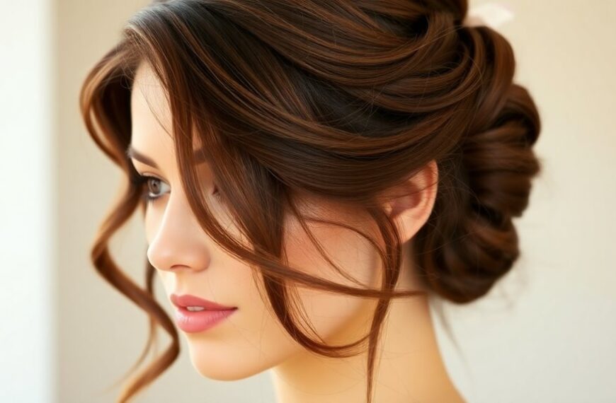 stylish half updos round faces