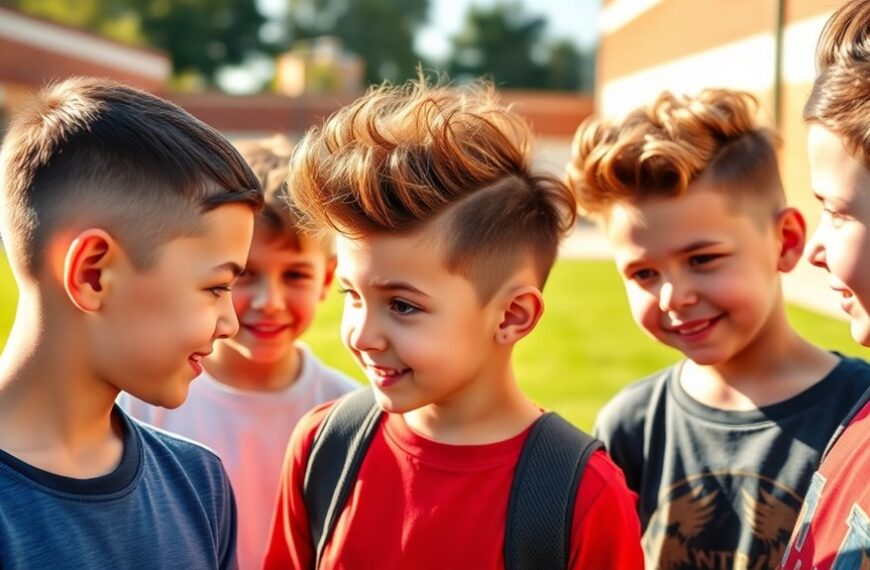 stylish neat school haircuts