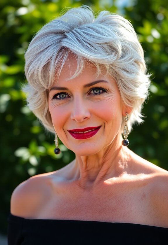 stylish short haircut trend