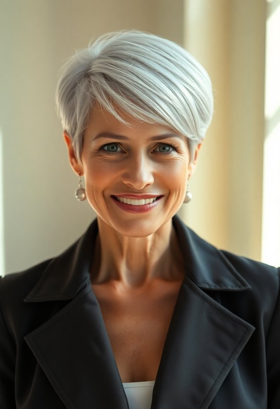 stylish short haircut trend