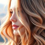 trendy rose gold hair