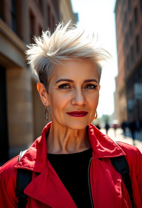 trendy short haircut style