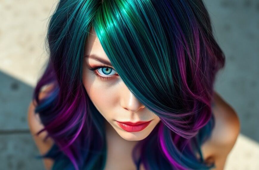 two tone hair color trends