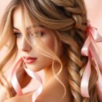 valentine s day ribbon hairstyles