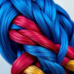 vibrant braiding hair colors